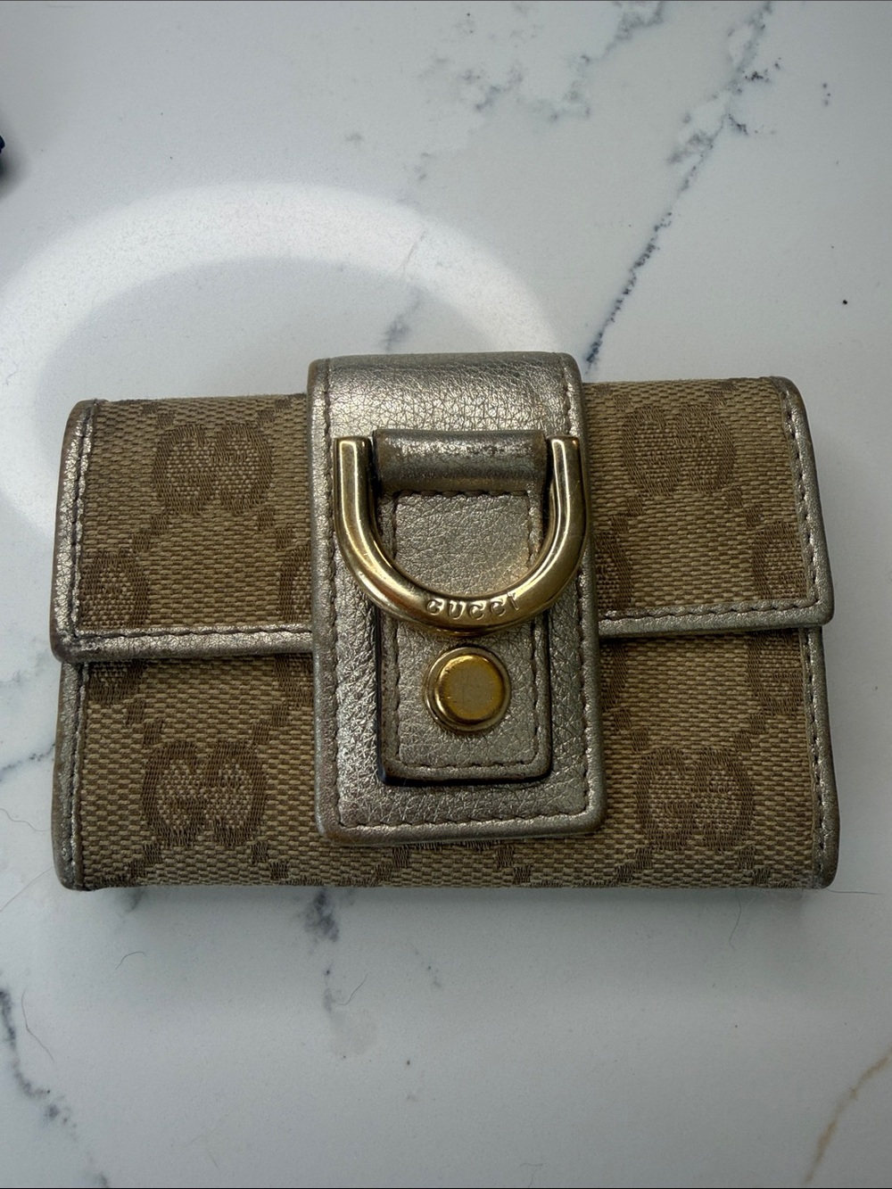 Authentic Gucci key/card holder